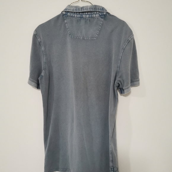 Blue Calvin Klein collared shirt - Picture 2 of 2